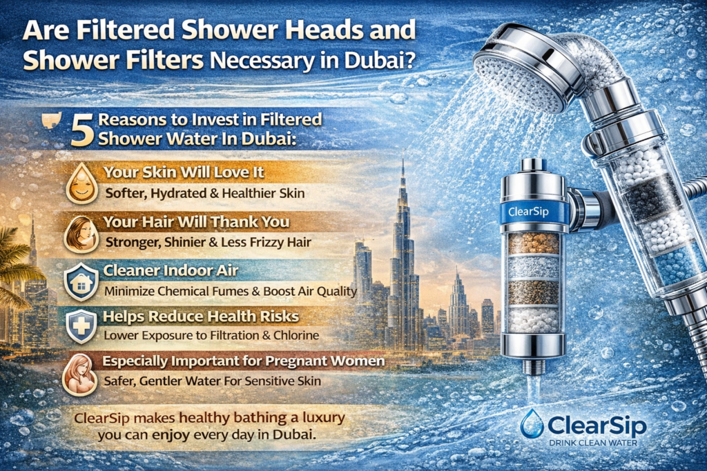 Are Filtered Shower Heads and Shower Filters Necessary in Dubai