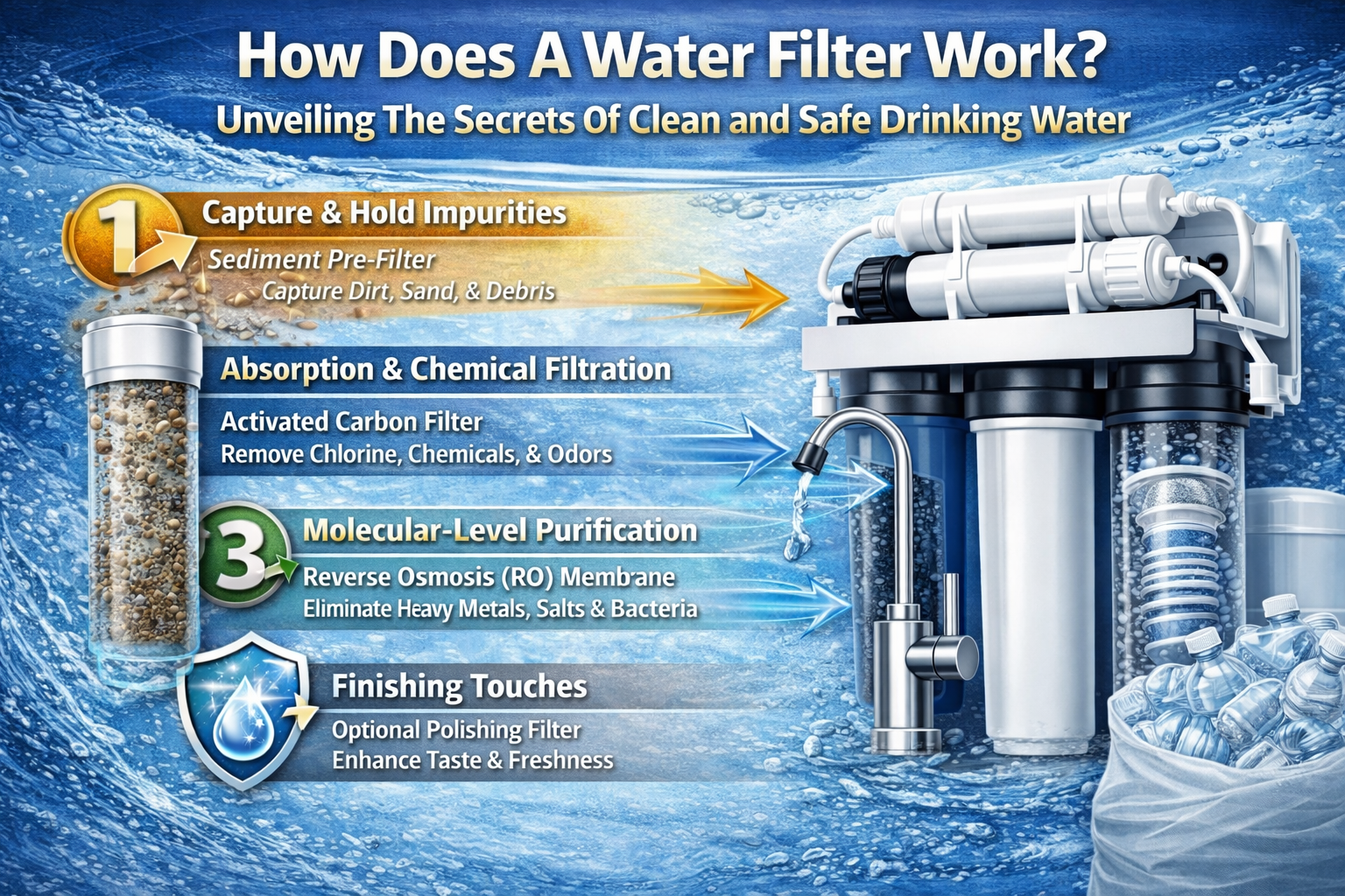 How Does A Water Filter Work Unveiling The Secrets Of Clean and Safe Drinking Water