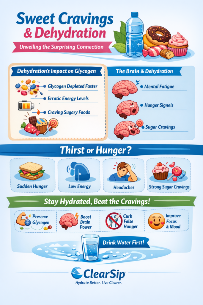 Sweet Cravings & Dehydration Unveiling the Surprising Connection
